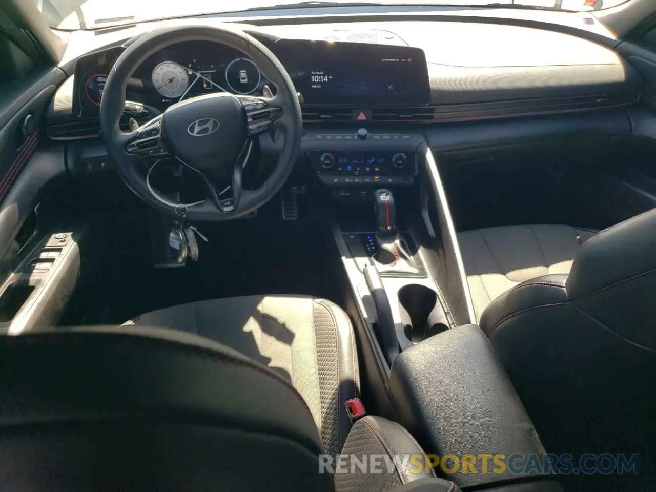 8 fotografías del automóvil dañado KMHLR4DF2RU728445 HYUNDAI ELANTRA 2024
