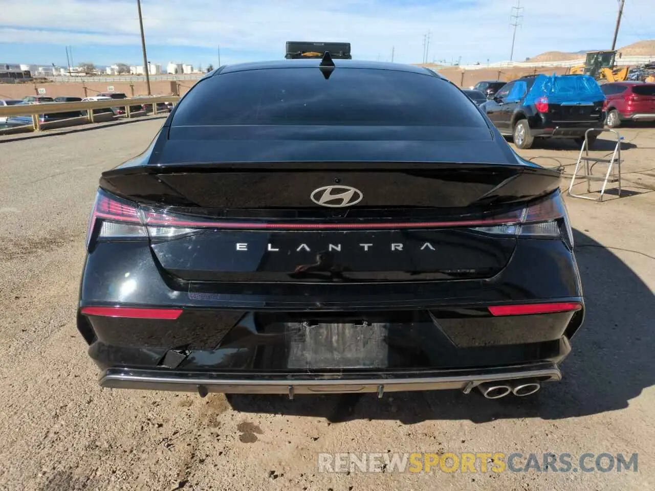 6 fotografías del automóvil dañado KMHLR4DF2RU748209 HYUNDAI ELANTRA 2024