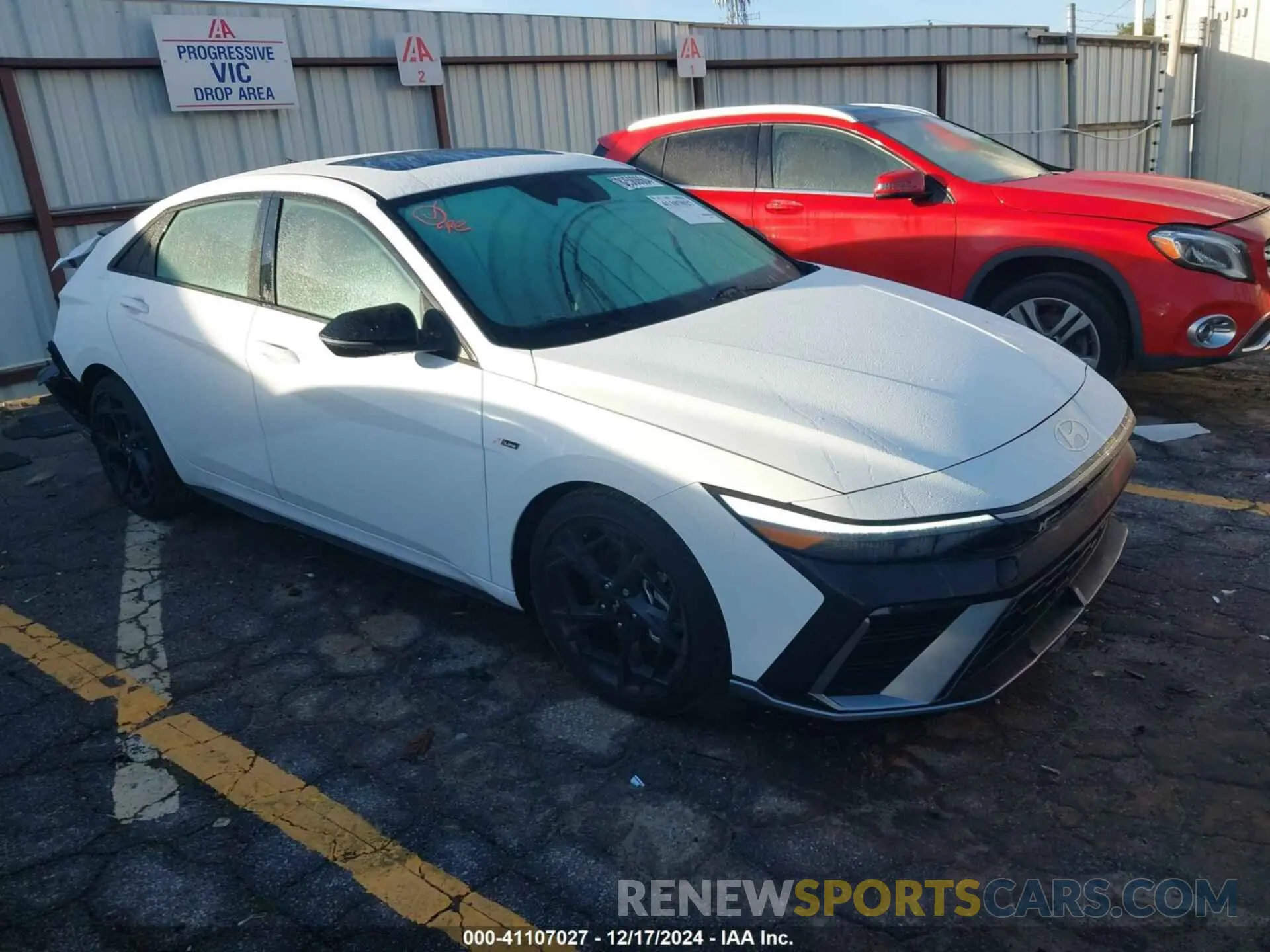 1 fotografías del automóvil dañado KMHLR4DF4RU811035 HYUNDAI ELANTRA 2024