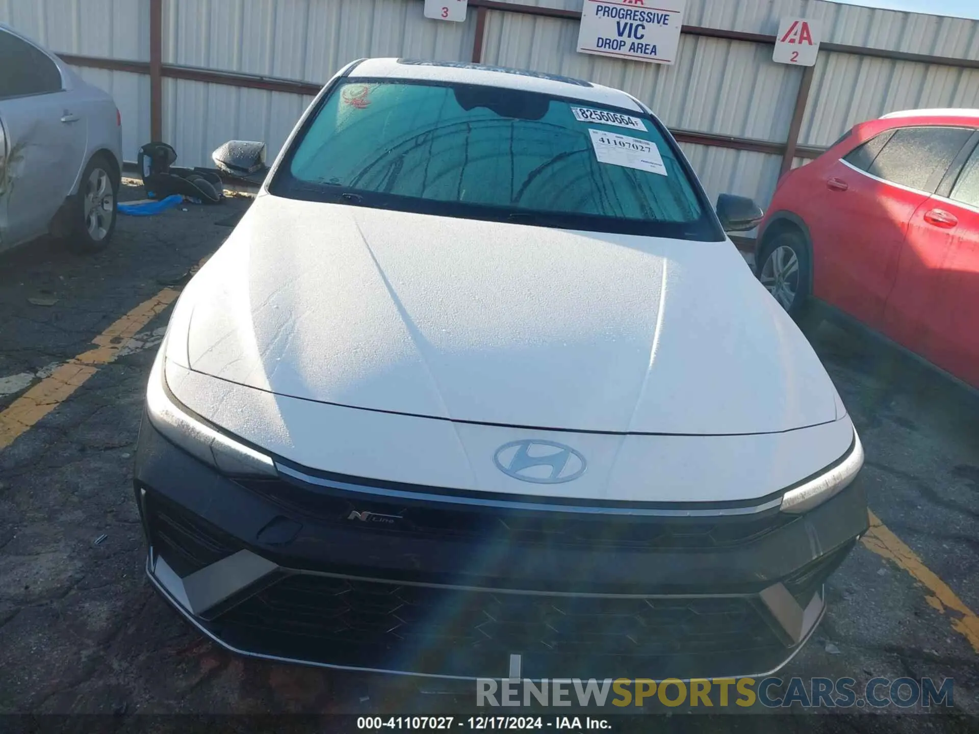 12 fotografías del automóvil dañado KMHLR4DF4RU811035 HYUNDAI ELANTRA 2024