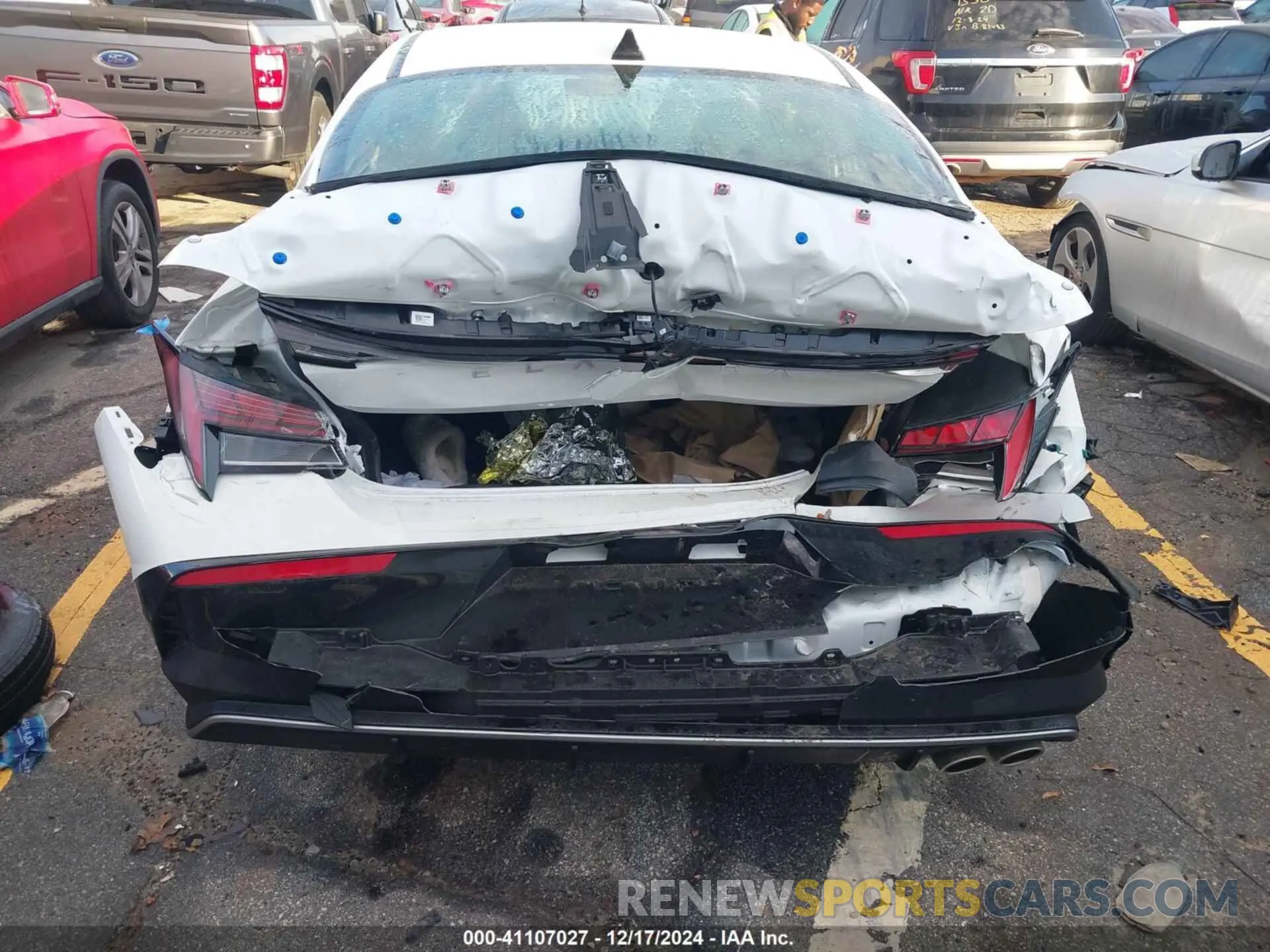 6 fotografías del automóvil dañado KMHLR4DF4RU811035 HYUNDAI ELANTRA 2024