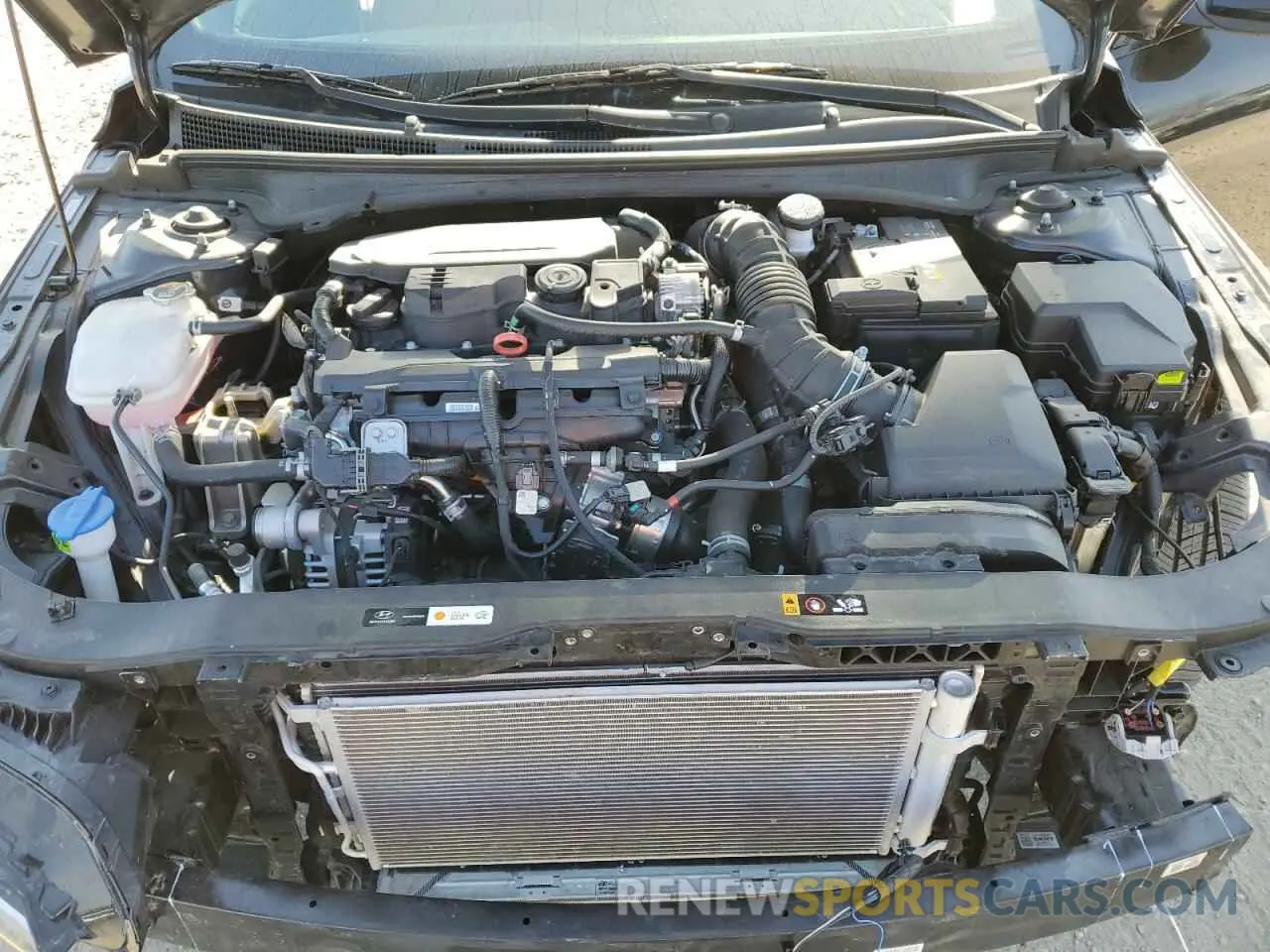 11 fotografías del automóvil dañado KMHLR4DF5RU744137 HYUNDAI ELANTRA 2024