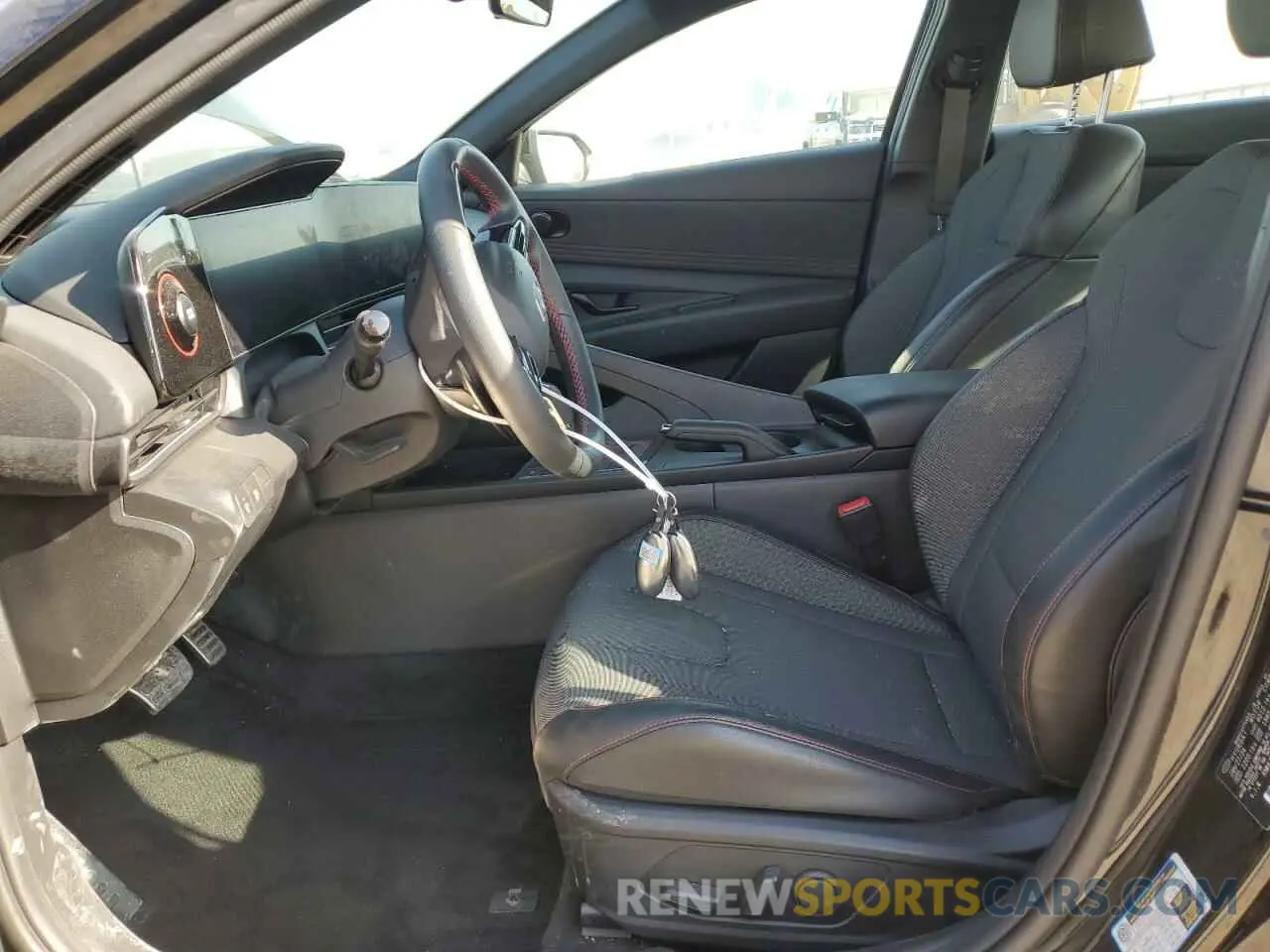 7 fotografías del automóvil dañado KMHLR4DF5RU744137 HYUNDAI ELANTRA 2024