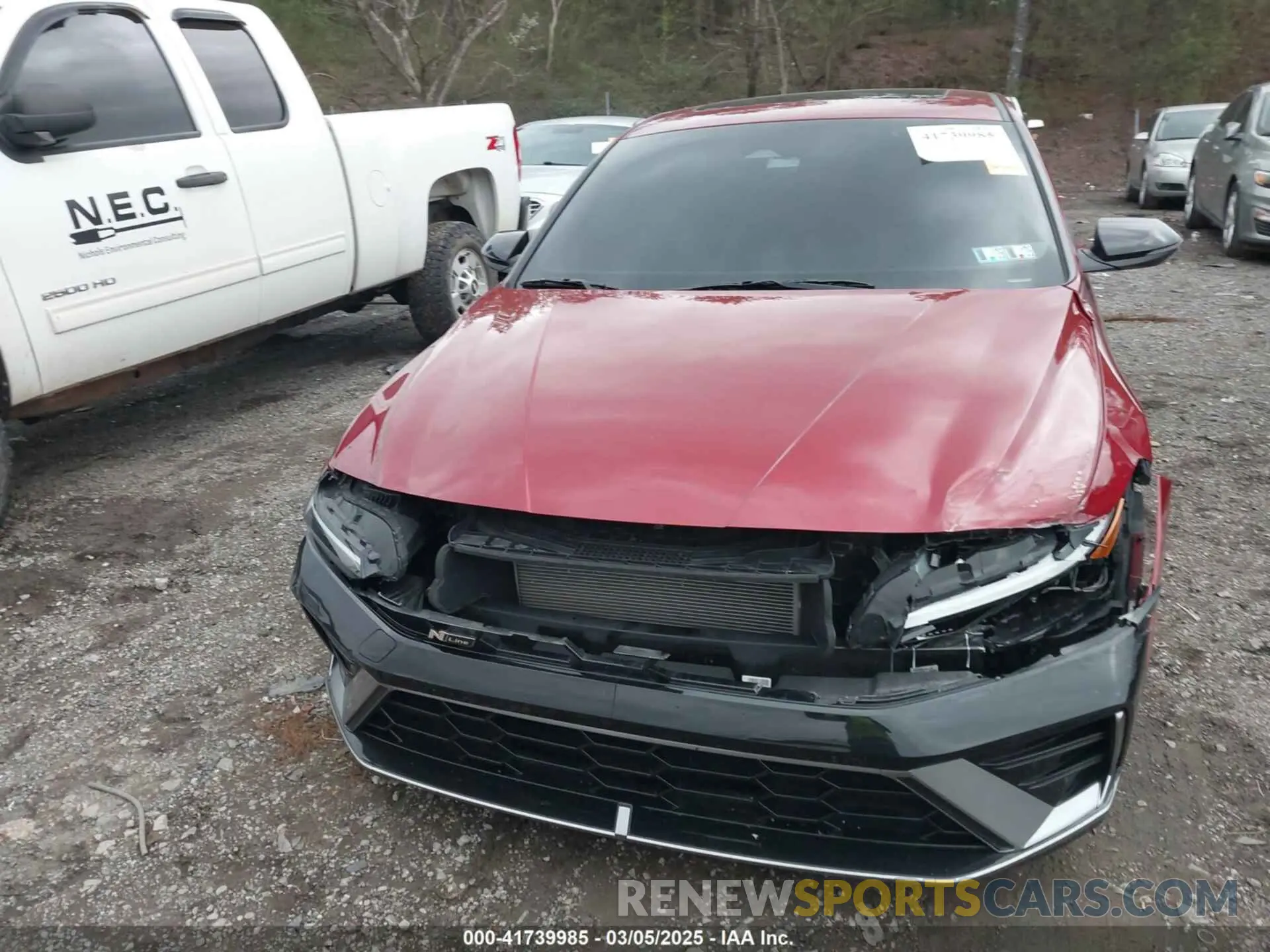 12 fotografías del automóvil dañado KMHLR4DF6RU724432 HYUNDAI ELANTRA 2024