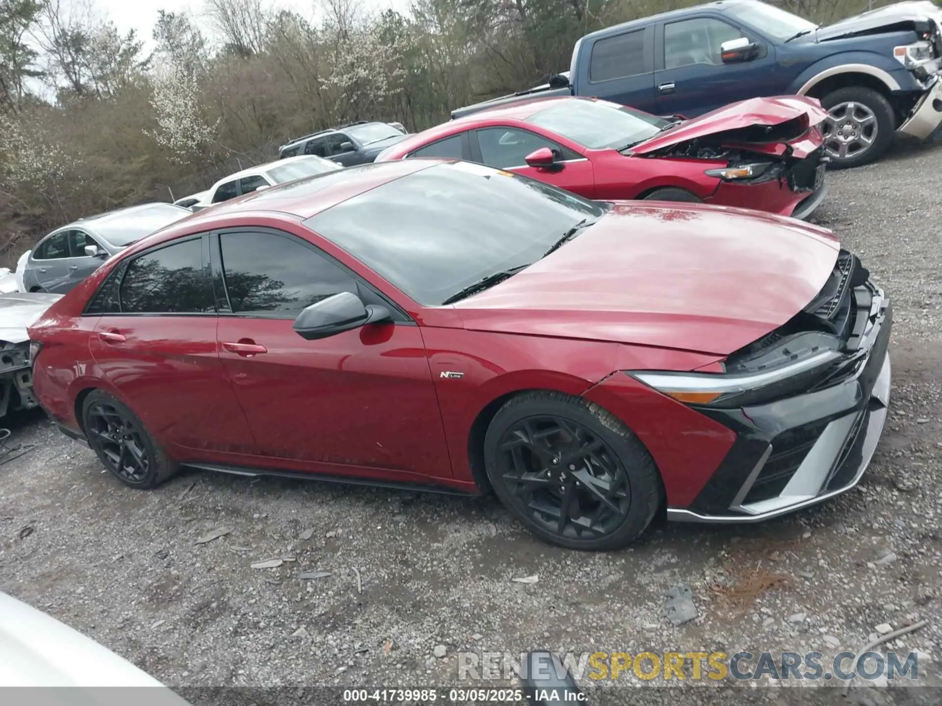 13 fotografías del automóvil dañado KMHLR4DF6RU724432 HYUNDAI ELANTRA 2024