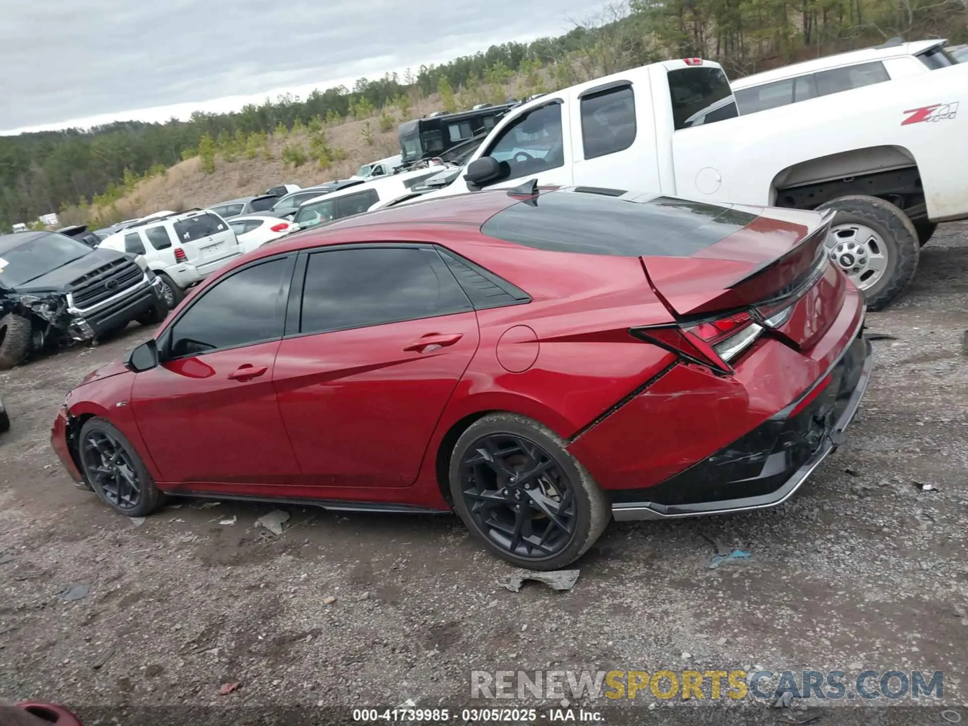 14 fotografías del automóvil dañado KMHLR4DF6RU724432 HYUNDAI ELANTRA 2024