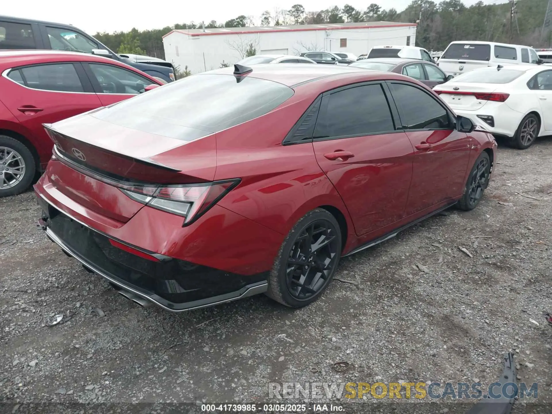 4 fotografías del automóvil dañado KMHLR4DF6RU724432 HYUNDAI ELANTRA 2024