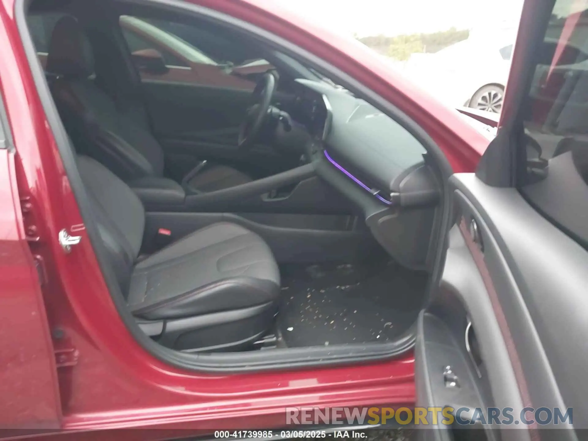 5 fotografías del automóvil dañado KMHLR4DF6RU724432 HYUNDAI ELANTRA 2024