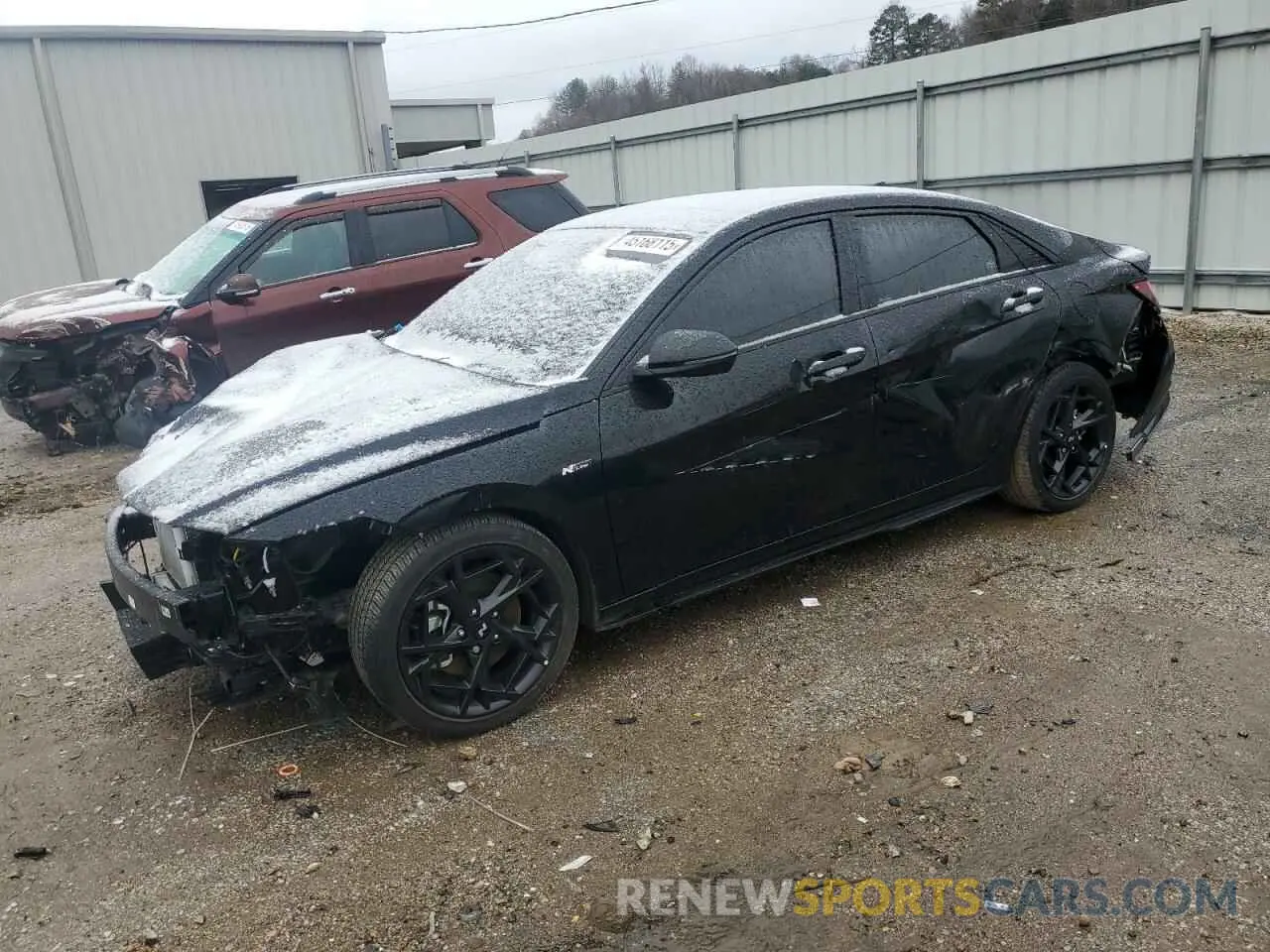 1 fotografías del automóvil dañado KMHLR4DFXRU810214 HYUNDAI ELANTRA 2024