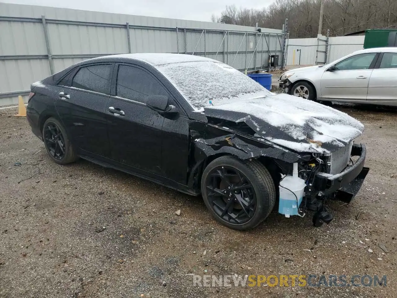 4 fotografías del automóvil dañado KMHLR4DFXRU810214 HYUNDAI ELANTRA 2024