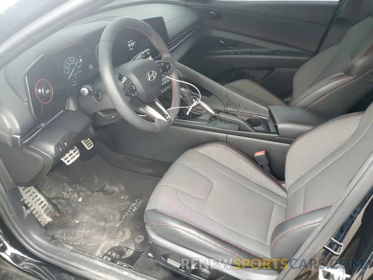 7 fotografías del automóvil dañado KMHLR4DFXRU810214 HYUNDAI ELANTRA 2024