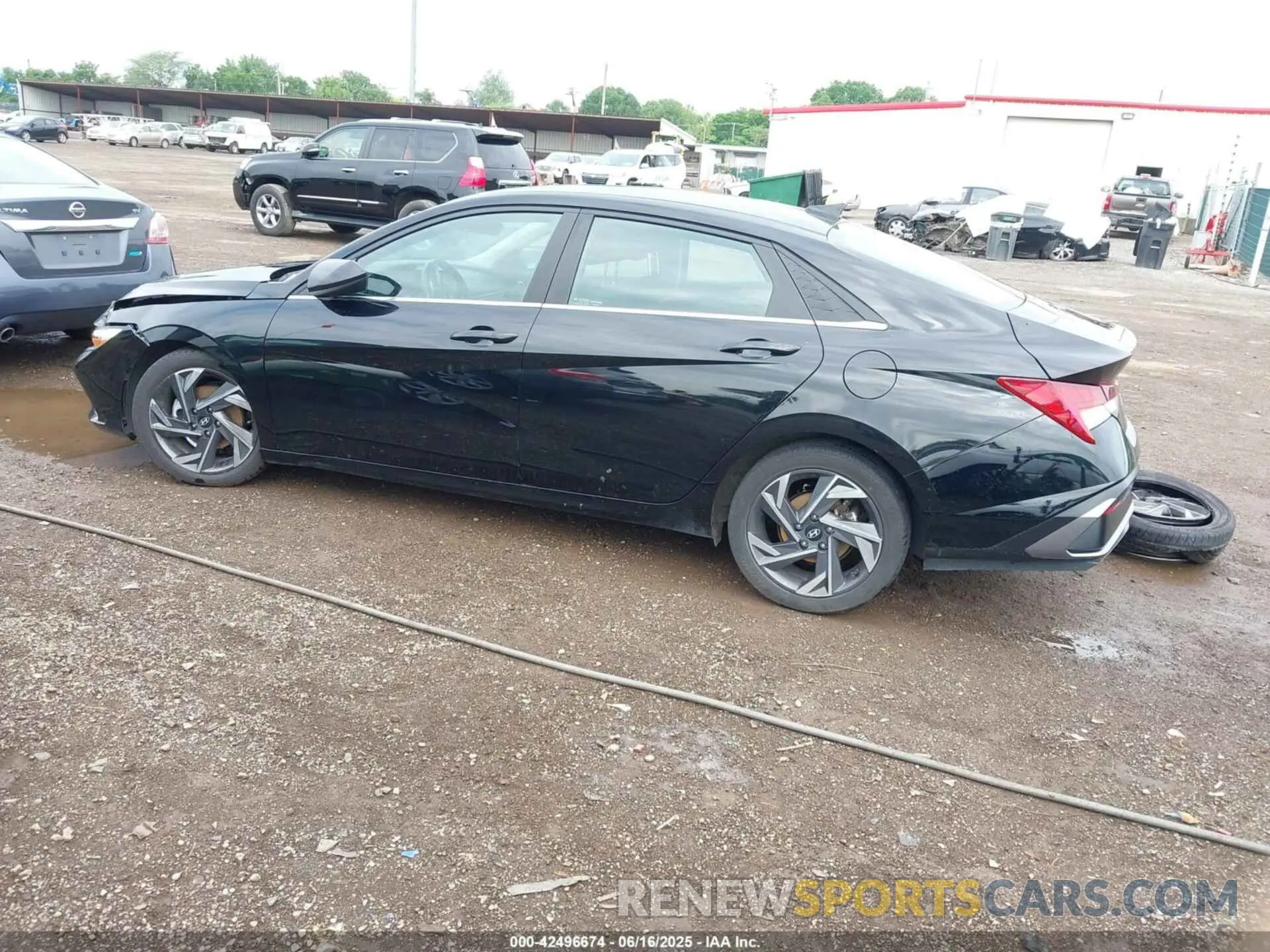 3 fotografías del automóvil dañado KMHLS4DG0RU643875 HYUNDAI ELANTRA 2024