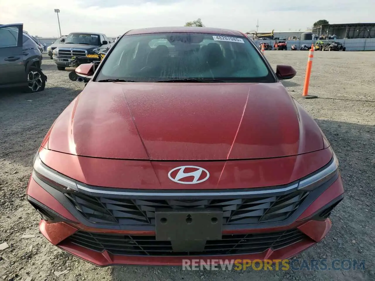 5 fotografías del automóvil dañado KMHLS4DG0RU717246 HYUNDAI ELANTRA 2024