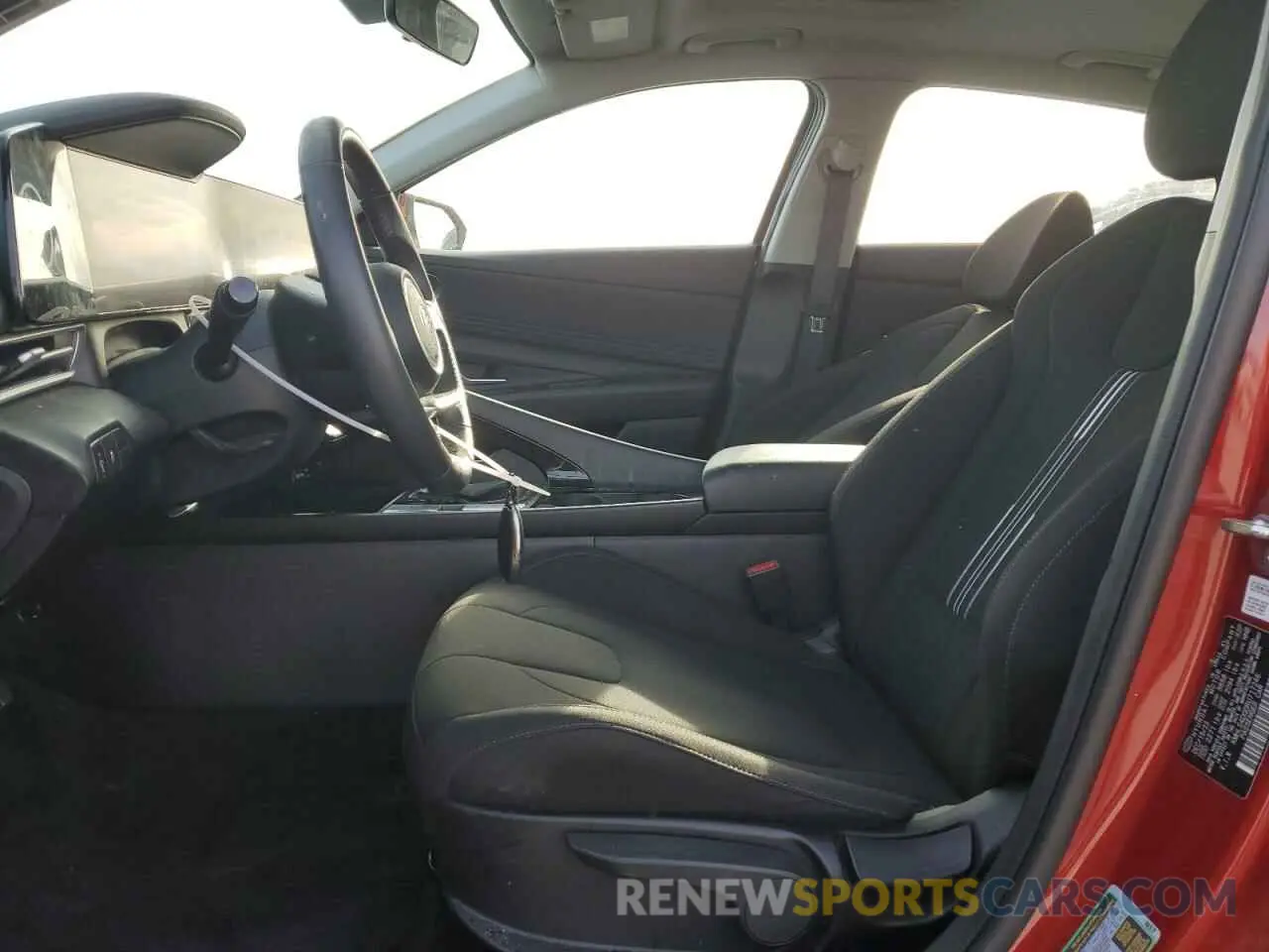 7 fotografías del automóvil dañado KMHLS4DG0RU717246 HYUNDAI ELANTRA 2024