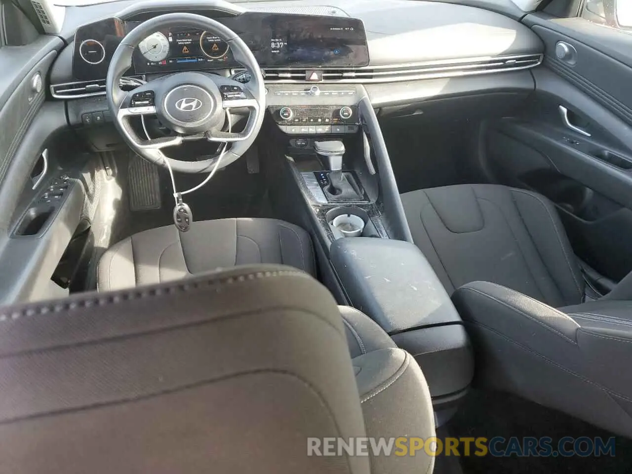 8 fotografías del automóvil dañado KMHLS4DG0RU717246 HYUNDAI ELANTRA 2024