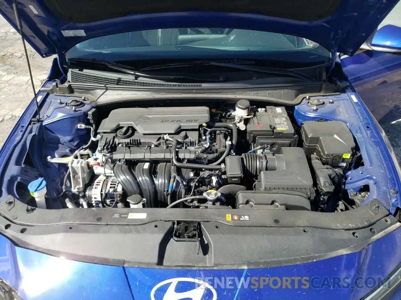11 fotografías del automóvil dañado KMHLS4DG0RU772649 HYUNDAI ELANTRA 2024