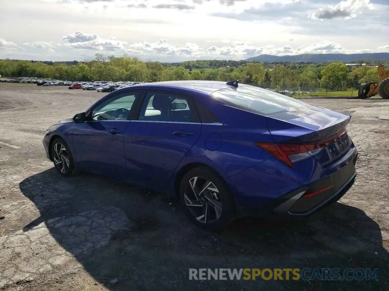 2 fotografías del automóvil dañado KMHLS4DG0RU772649 HYUNDAI ELANTRA 2024