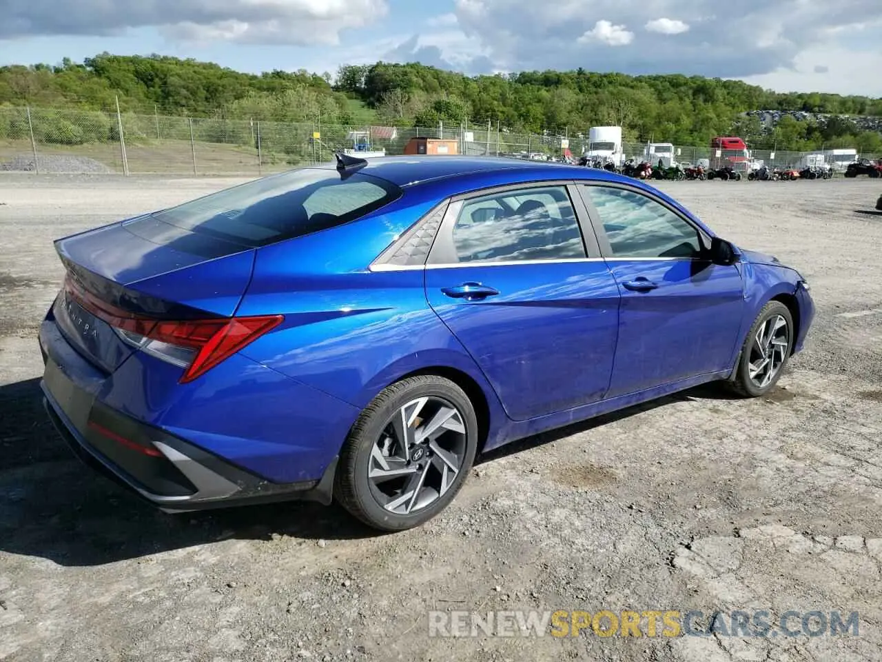 3 fotografías del automóvil dañado KMHLS4DG0RU772649 HYUNDAI ELANTRA 2024
