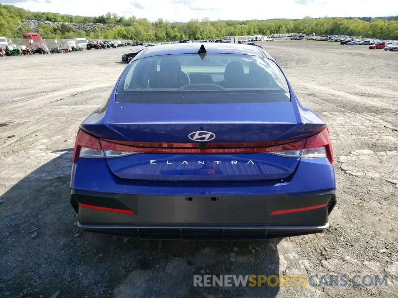 6 fotografías del automóvil dañado KMHLS4DG0RU772649 HYUNDAI ELANTRA 2024