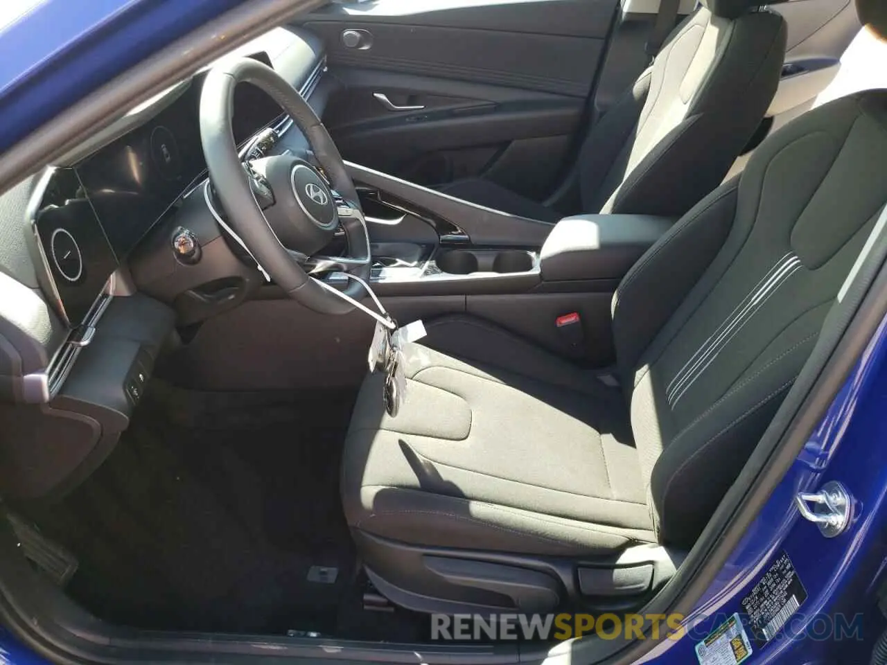 7 fotografías del automóvil dañado KMHLS4DG0RU772649 HYUNDAI ELANTRA 2024