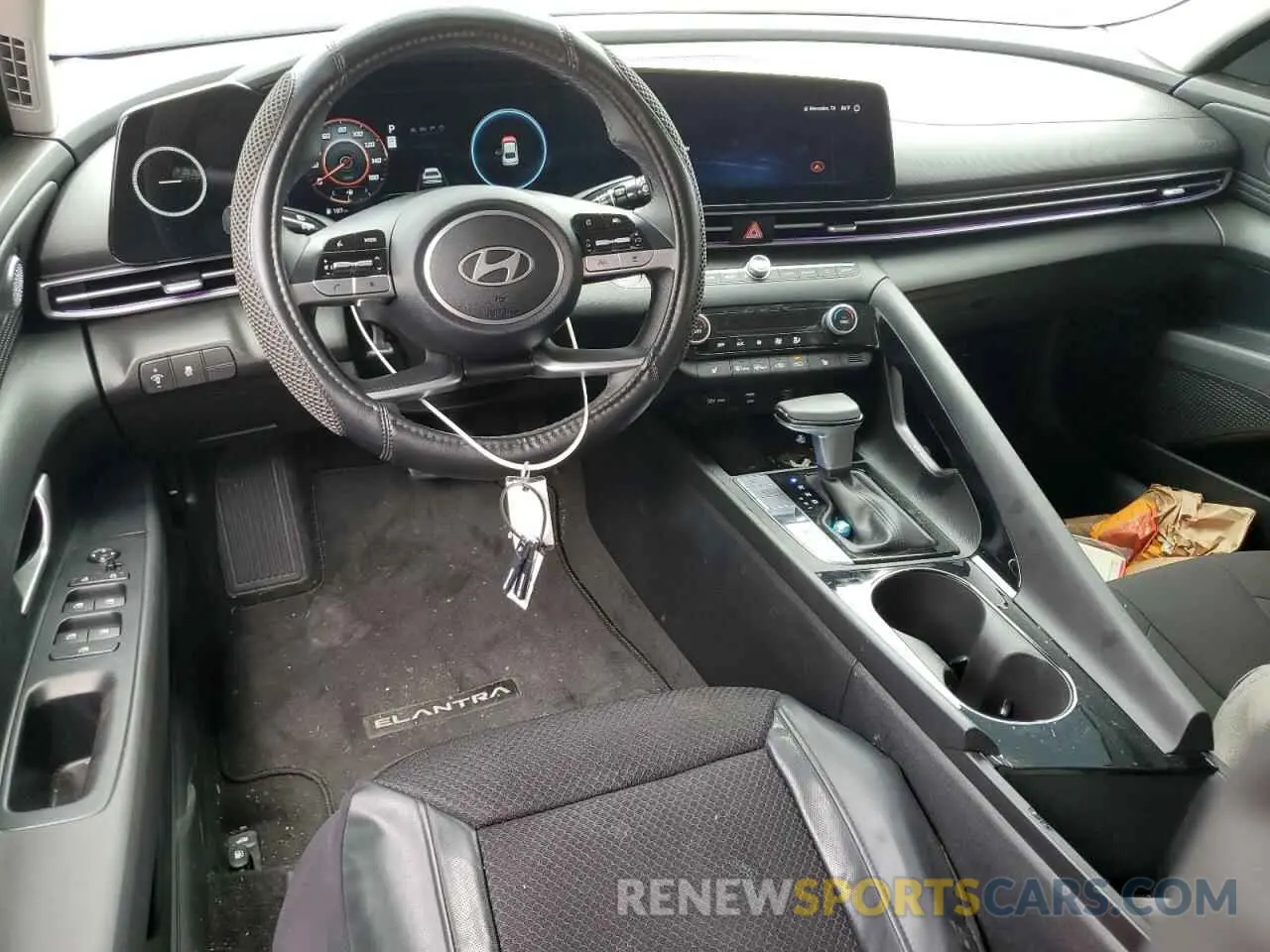 8 fotografías del automóvil dañado KMHLS4DG0RU819100 HYUNDAI ELANTRA 2024