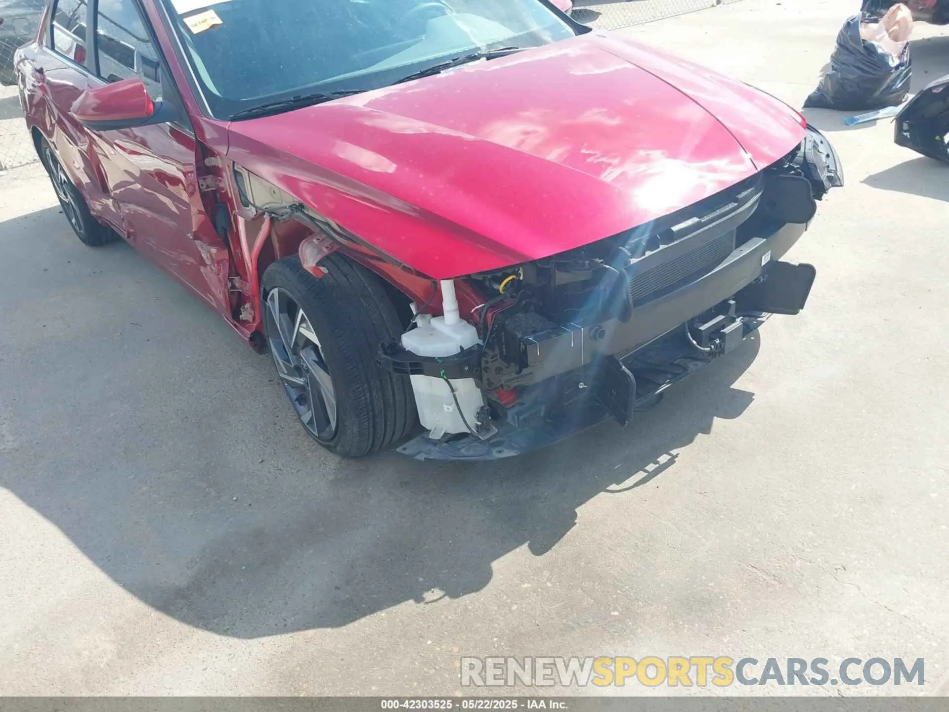 18 fotografías del automóvil dañado KMHLS4DG1RU824855 HYUNDAI ELANTRA 2024