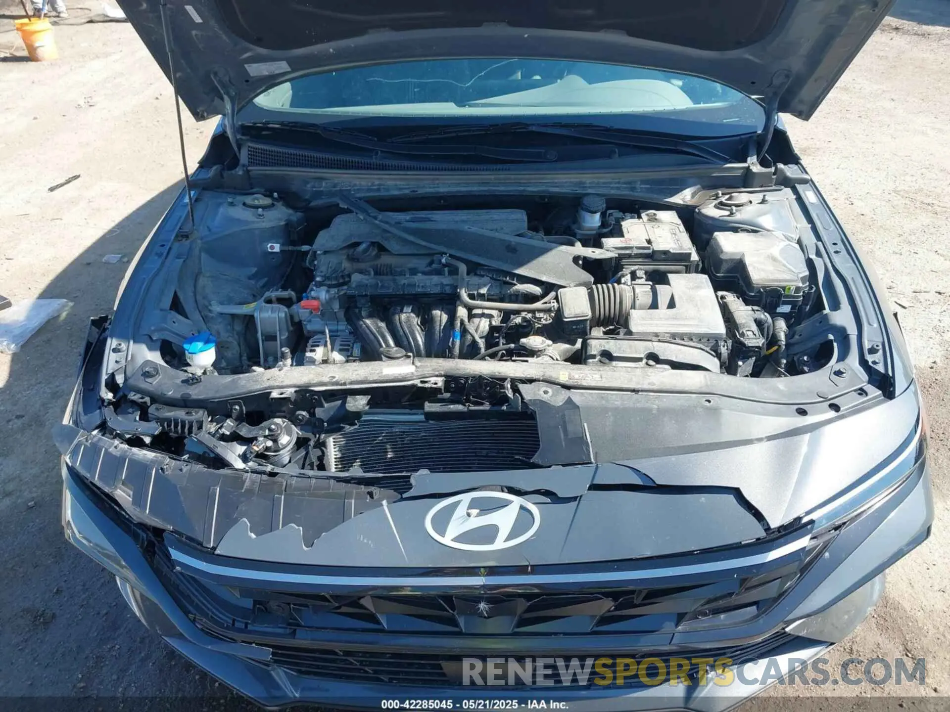 10 fotografías del automóvil dañado KMHLS4DG2RU724506 HYUNDAI ELANTRA 2024
