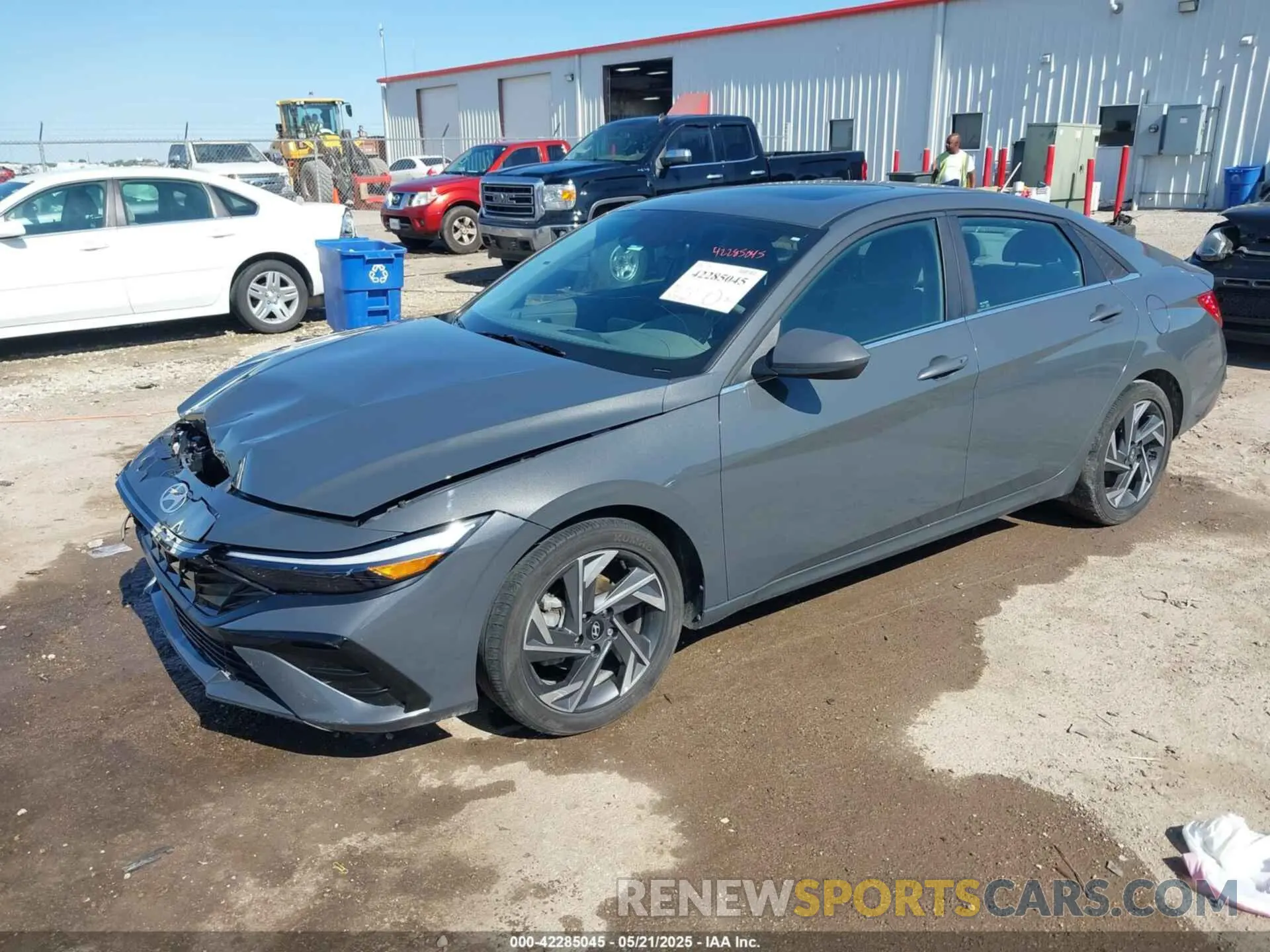 2 fotografías del automóvil dañado KMHLS4DG2RU724506 HYUNDAI ELANTRA 2024