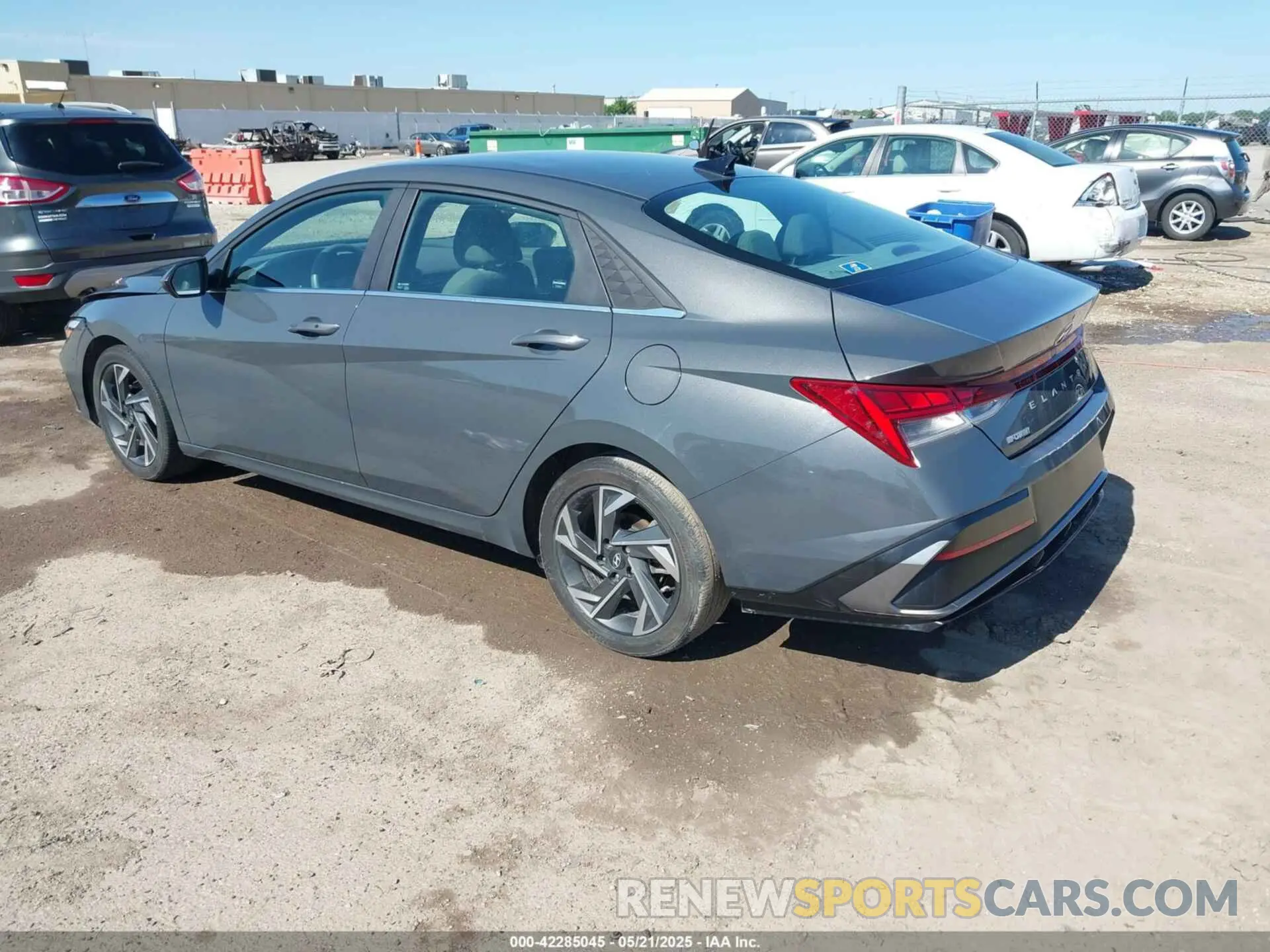 3 fotografías del automóvil dañado KMHLS4DG2RU724506 HYUNDAI ELANTRA 2024