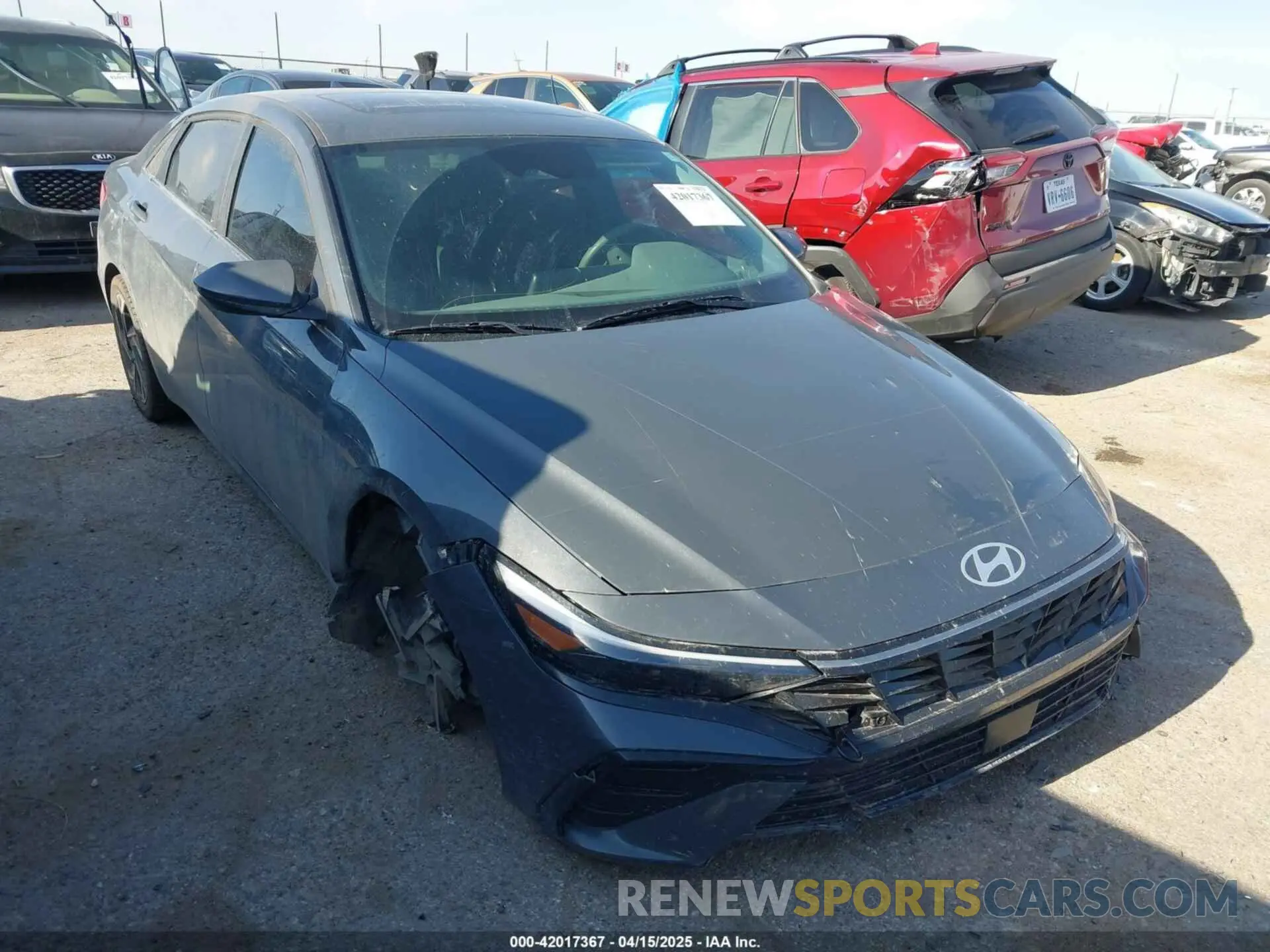 1 fotografías del automóvil dañado KMHLS4DG2RU730306 HYUNDAI ELANTRA 2024