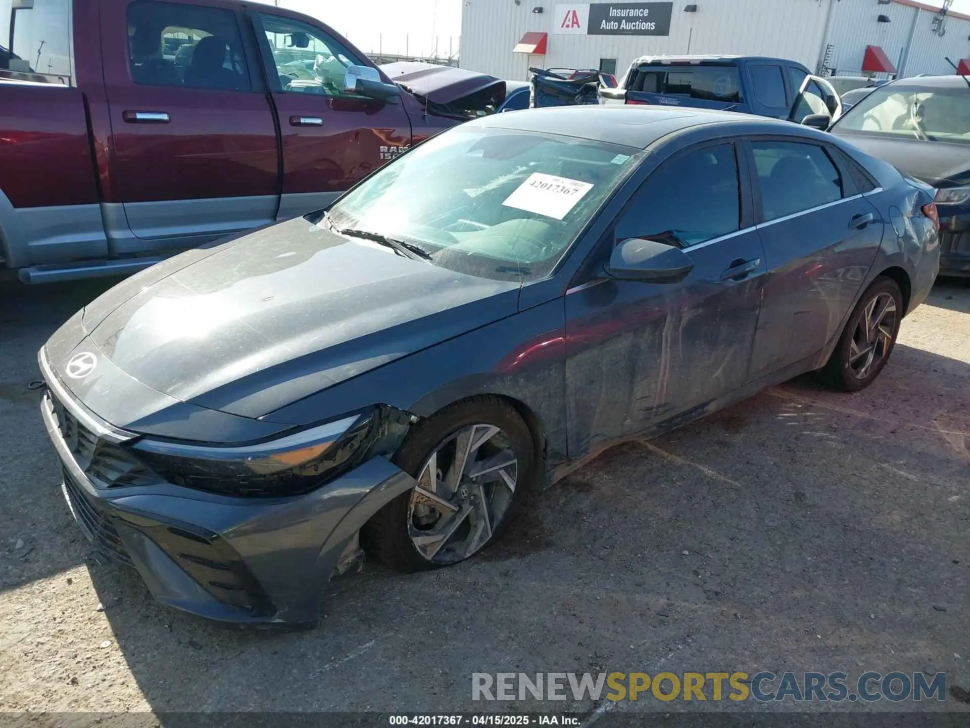 2 fotografías del automóvil dañado KMHLS4DG2RU730306 HYUNDAI ELANTRA 2024