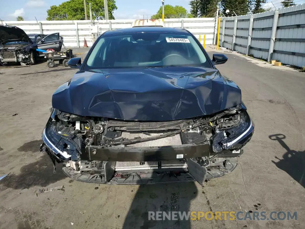 5 fotografías del automóvil dañado KMHLS4DG2RU756503 HYUNDAI ELANTRA 2024