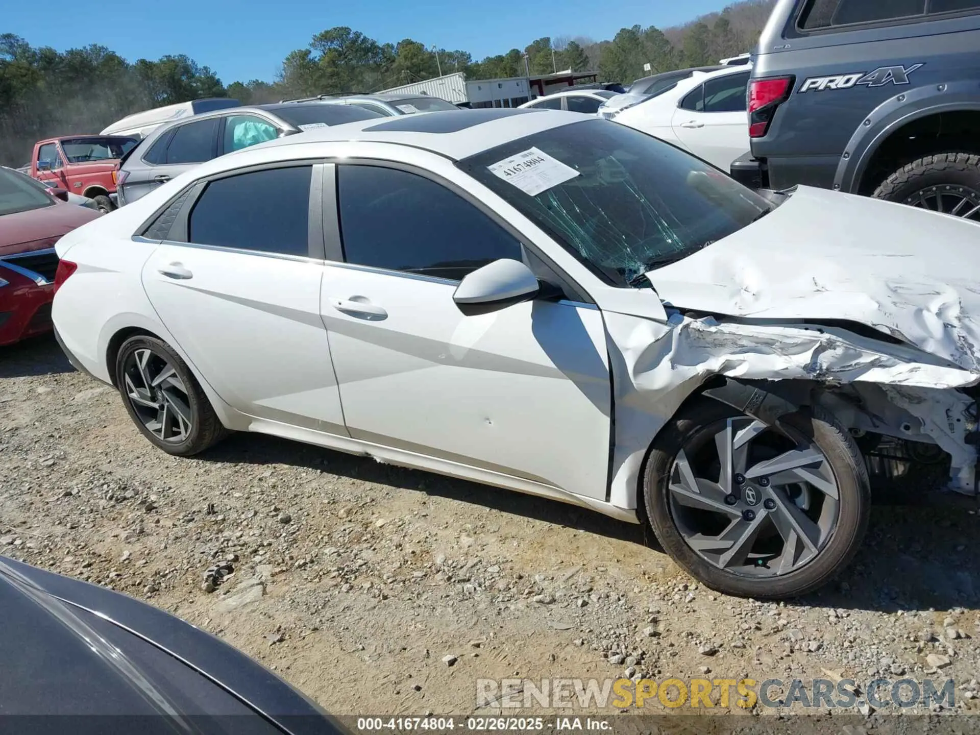 13 fotografías del automóvil dañado KMHLS4DG2RU806039 HYUNDAI ELANTRA 2024