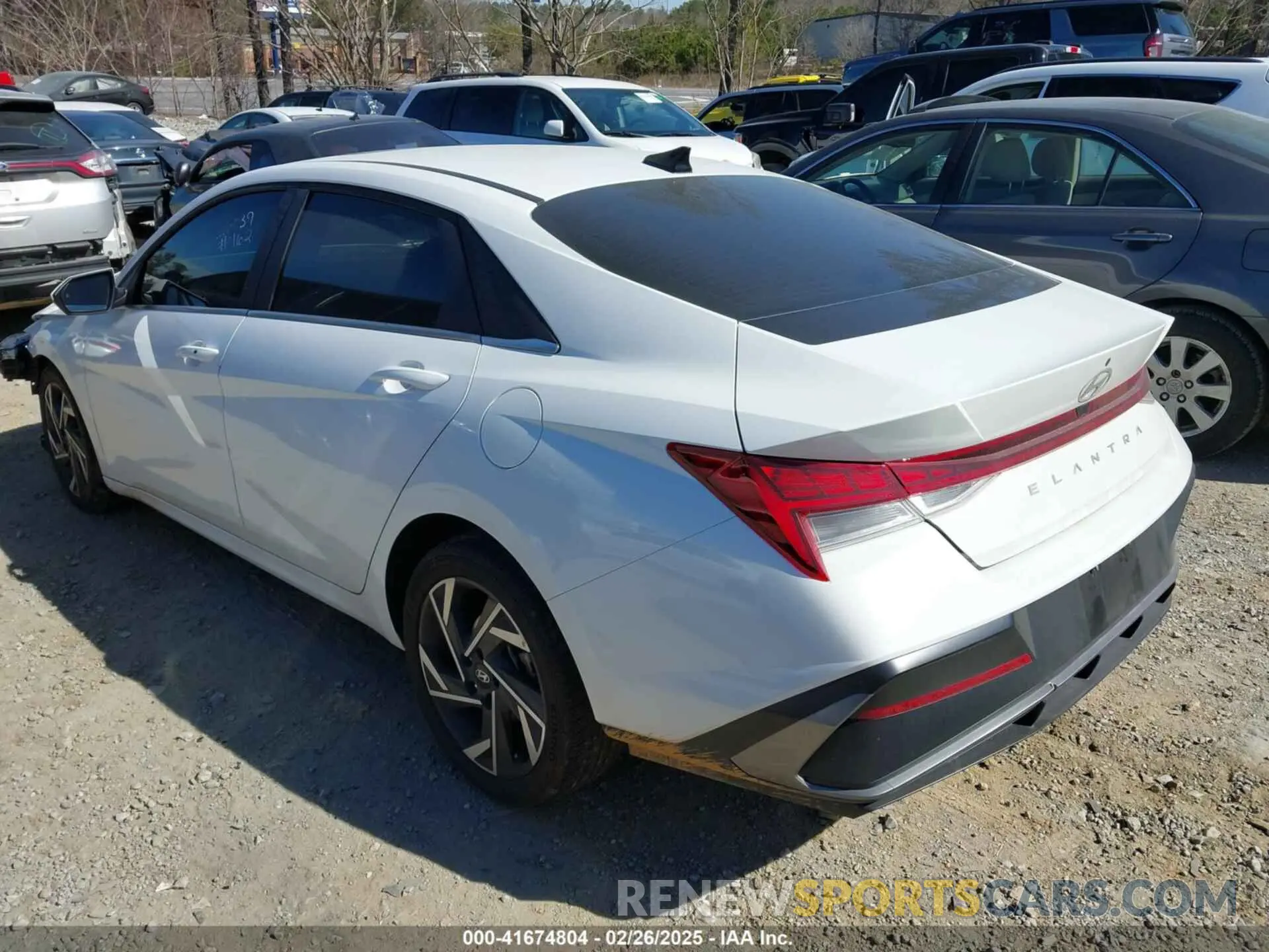 3 fotografías del automóvil dañado KMHLS4DG2RU806039 HYUNDAI ELANTRA 2024