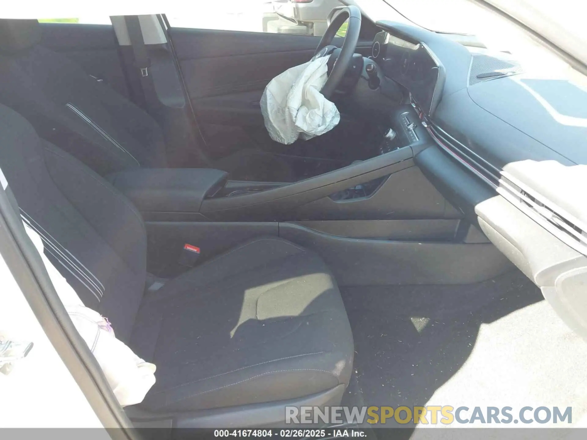 5 fotografías del automóvil dañado KMHLS4DG2RU806039 HYUNDAI ELANTRA 2024