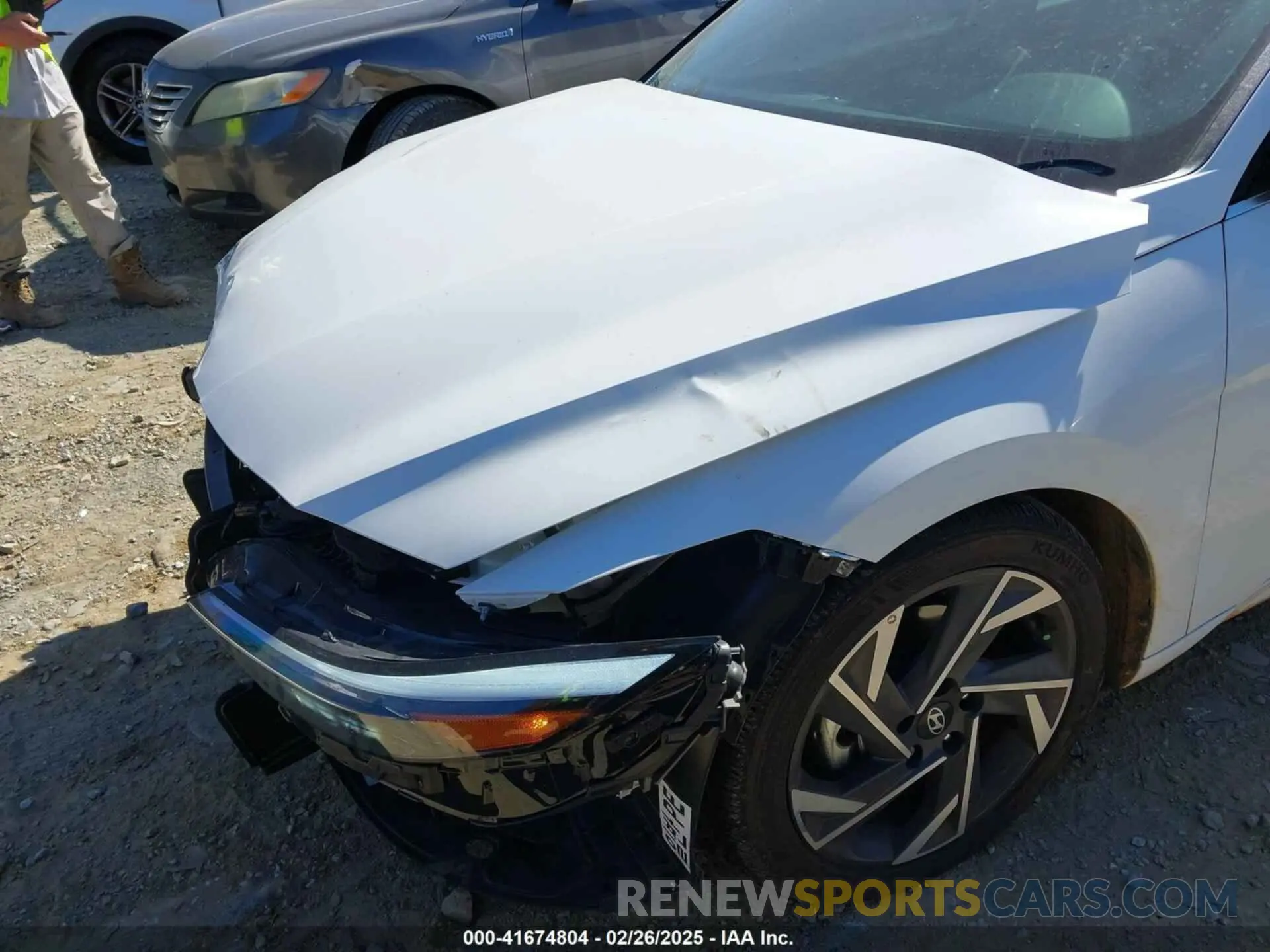 6 fotografías del automóvil dañado KMHLS4DG2RU806039 HYUNDAI ELANTRA 2024