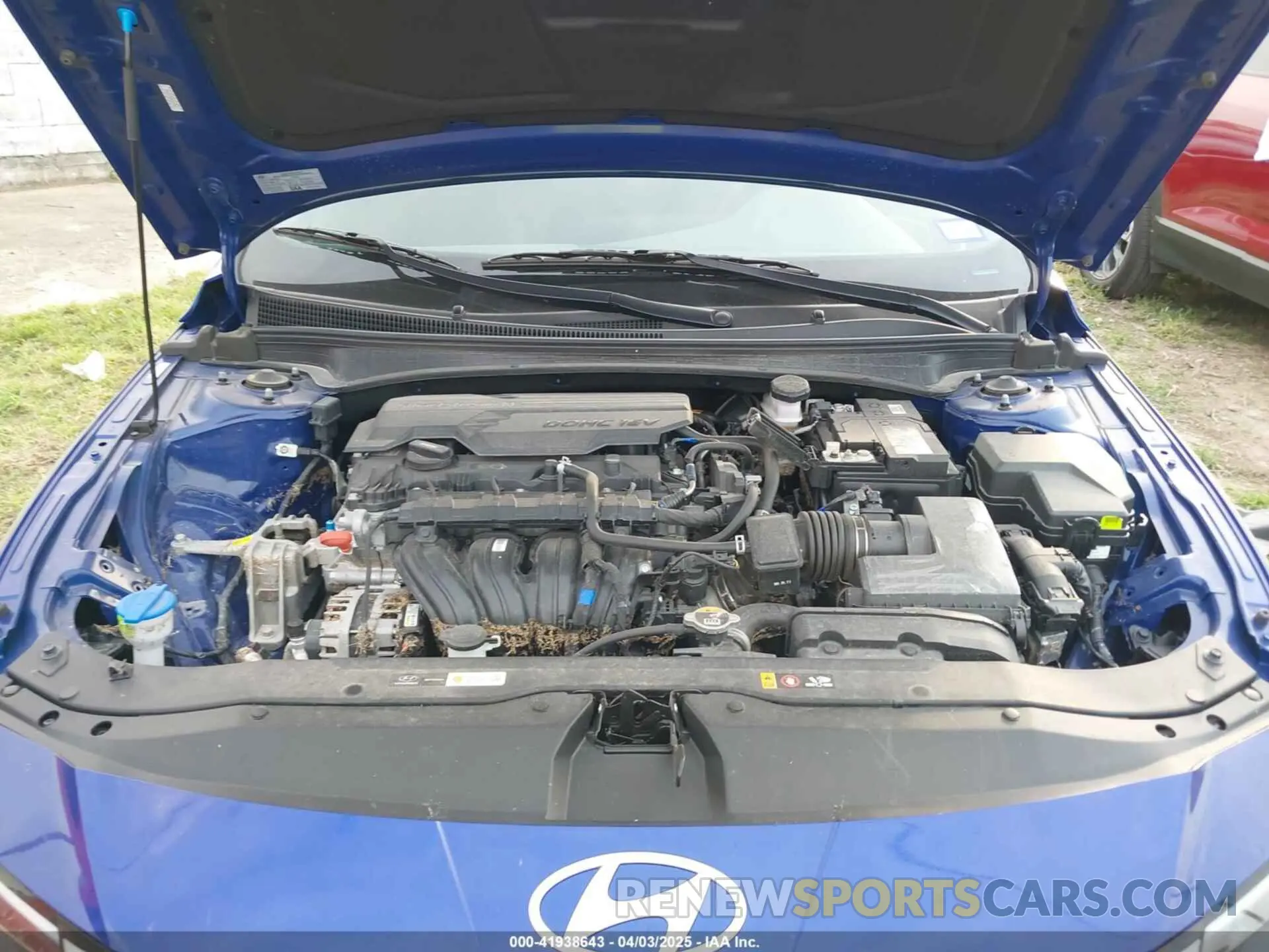 10 fotografías del automóvil dañado KMHLS4DG2RU821902 HYUNDAI ELANTRA 2024