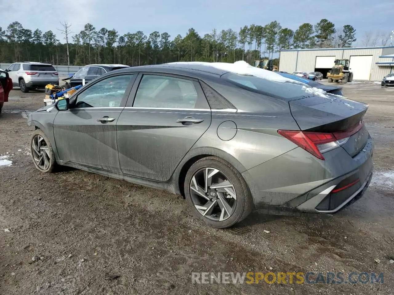 2 fotografías del automóvil dañado KMHLS4DG3RU686381 HYUNDAI ELANTRA 2024