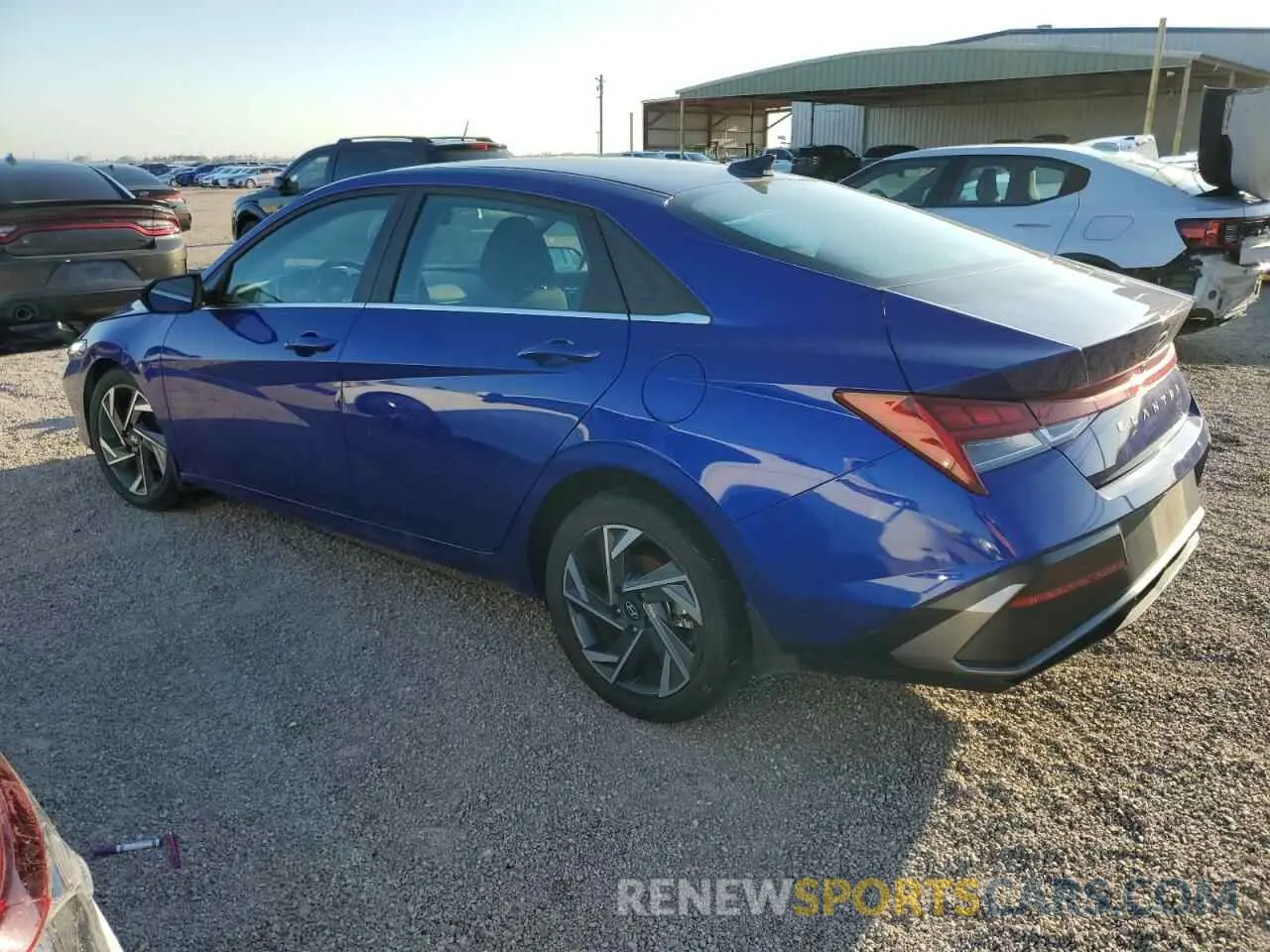 2 fotografías del automóvil dañado KMHLS4DG3RU724420 HYUNDAI ELANTRA 2024