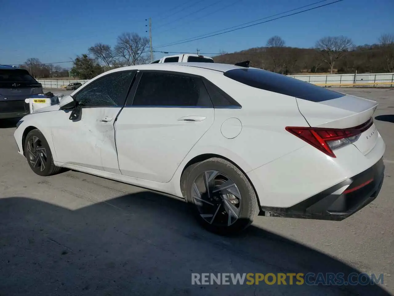 2 fotografías del automóvil dañado KMHLS4DG3RU851815 HYUNDAI ELANTRA 2024