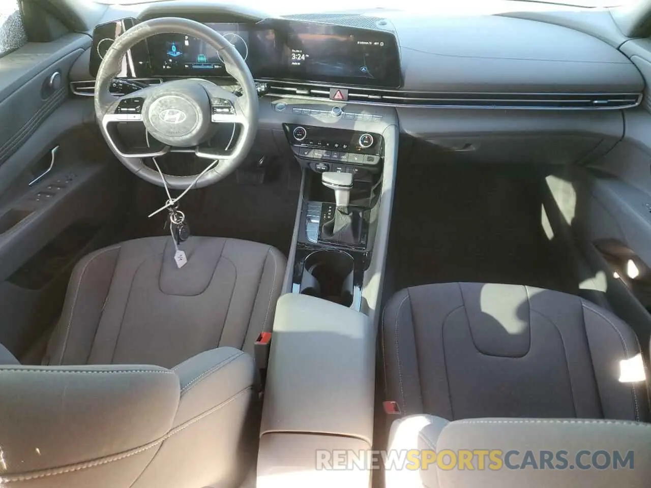 8 fotografías del automóvil dañado KMHLS4DG3RU851815 HYUNDAI ELANTRA 2024