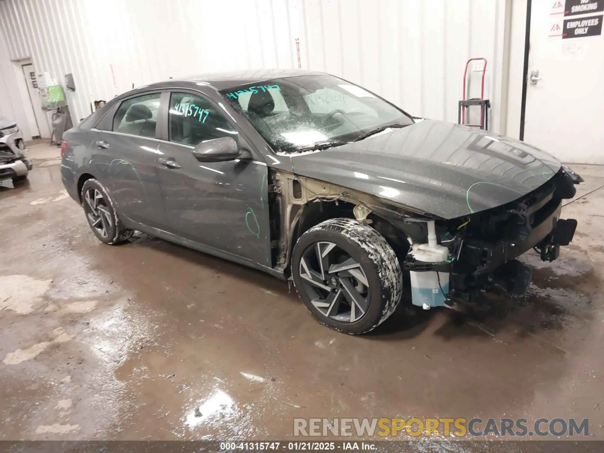 1 fotografías del automóvil dañado KMHLS4DG4RU654717 HYUNDAI ELANTRA 2024