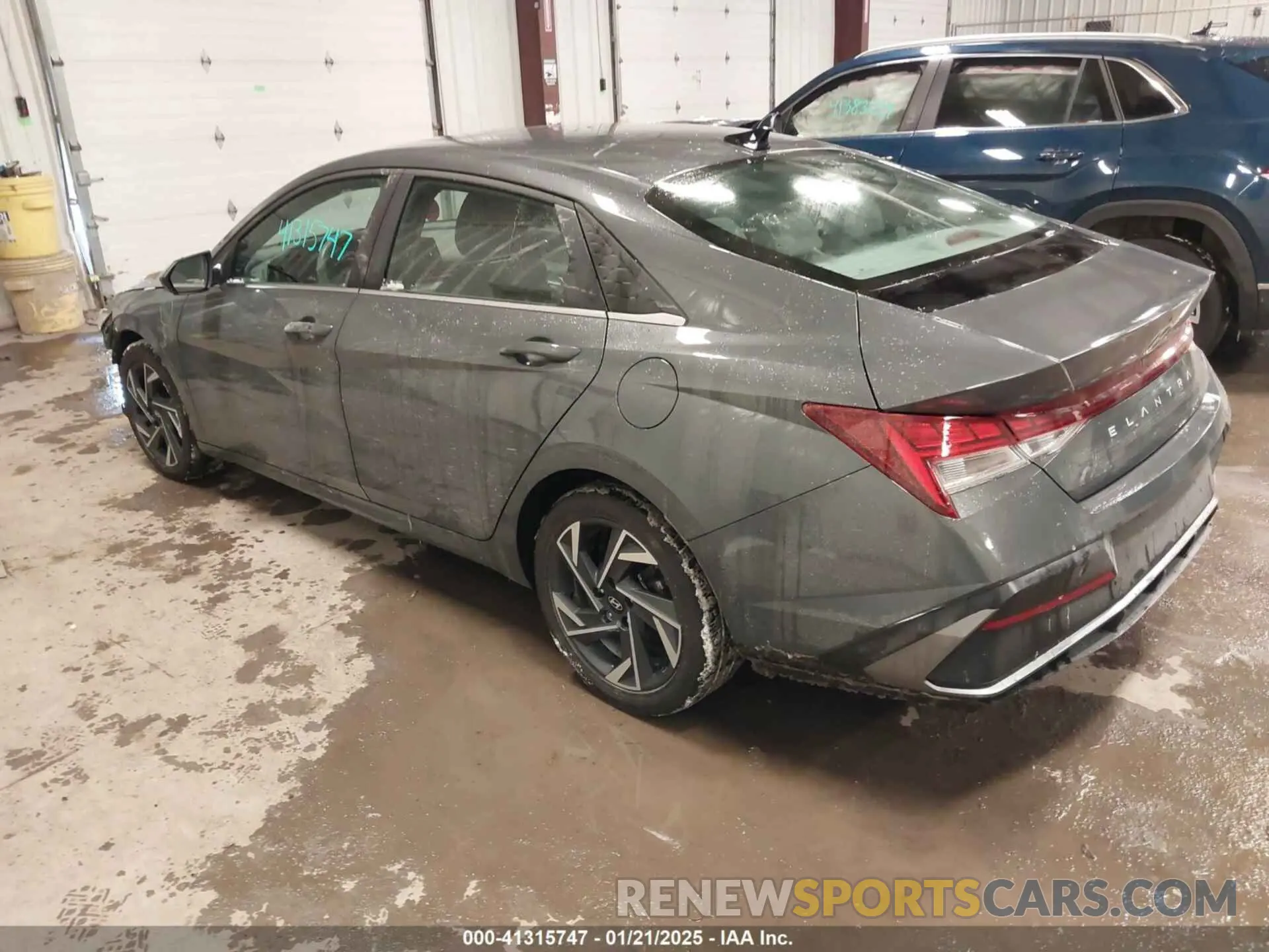 3 fotografías del automóvil dañado KMHLS4DG4RU654717 HYUNDAI ELANTRA 2024