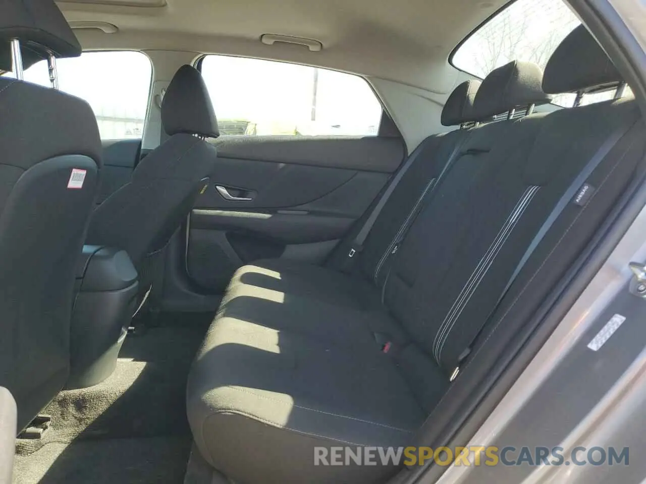 10 fotografías del automóvil dañado KMHLS4DG4RU674143 HYUNDAI ELANTRA 2024
