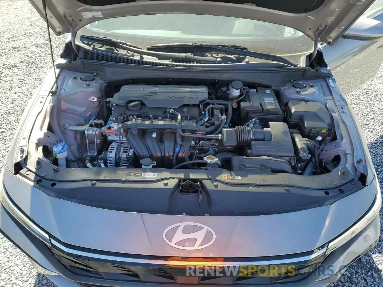 11 fotografías del automóvil dañado KMHLS4DG4RU674143 HYUNDAI ELANTRA 2024
