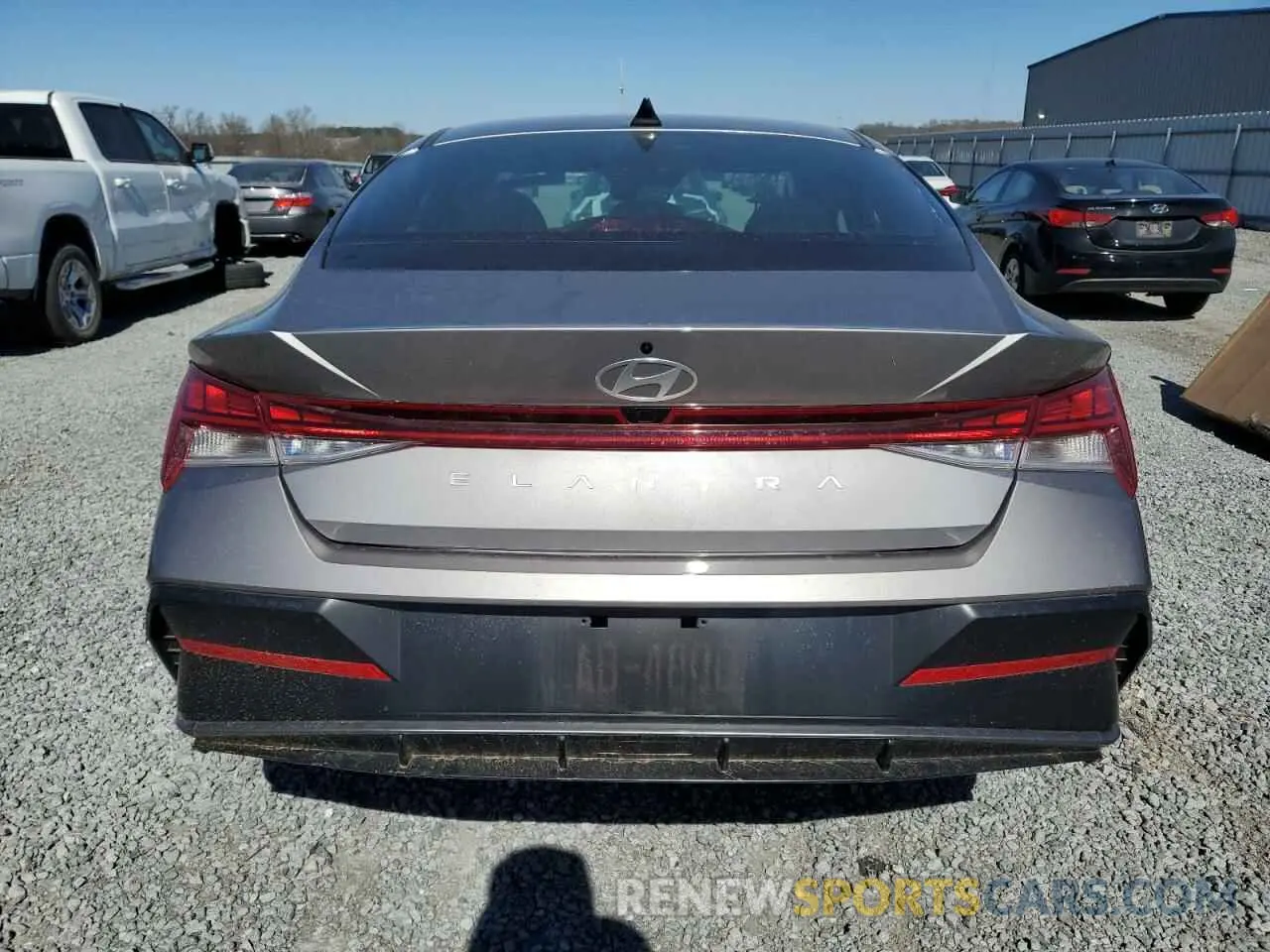 6 fotografías del automóvil dañado KMHLS4DG4RU674143 HYUNDAI ELANTRA 2024