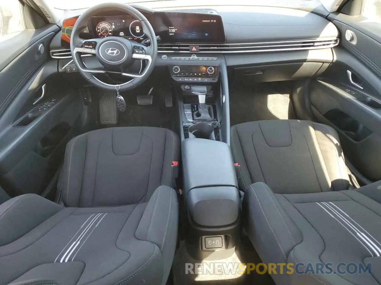 8 fotografías del automóvil dañado KMHLS4DG4RU674143 HYUNDAI ELANTRA 2024