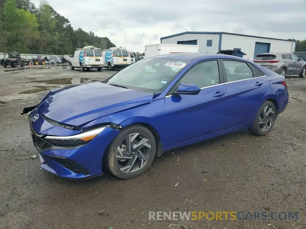 1 fotografías del automóvil dañado KMHLS4DG4RU701051 HYUNDAI ELANTRA 2024