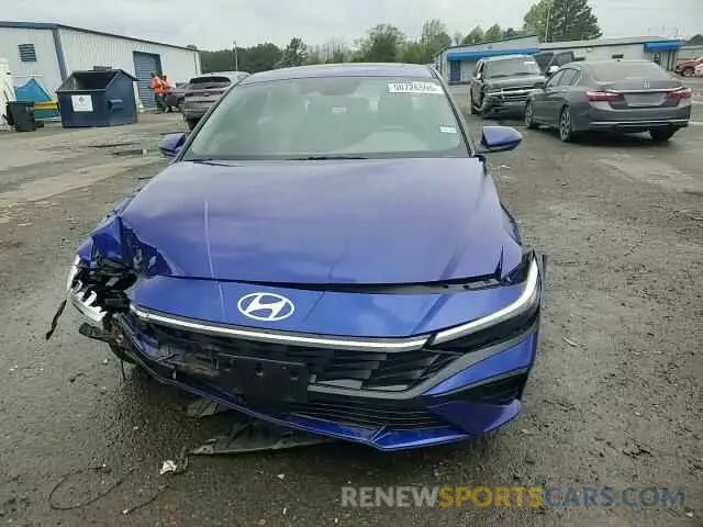 11 fotografías del automóvil dañado KMHLS4DG4RU701051 HYUNDAI ELANTRA 2024