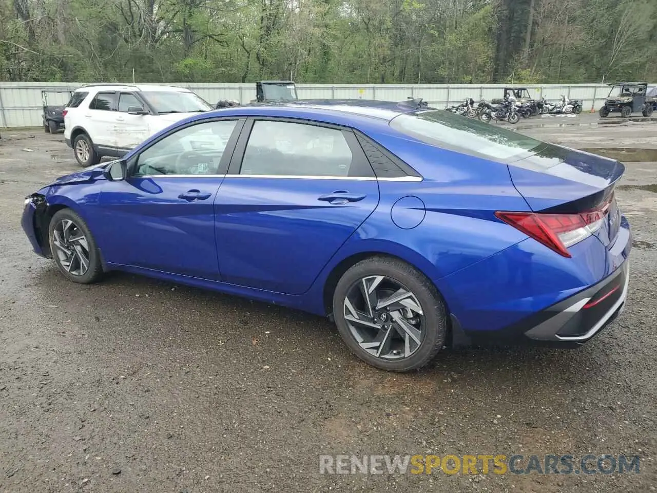 2 fotografías del automóvil dañado KMHLS4DG4RU701051 HYUNDAI ELANTRA 2024